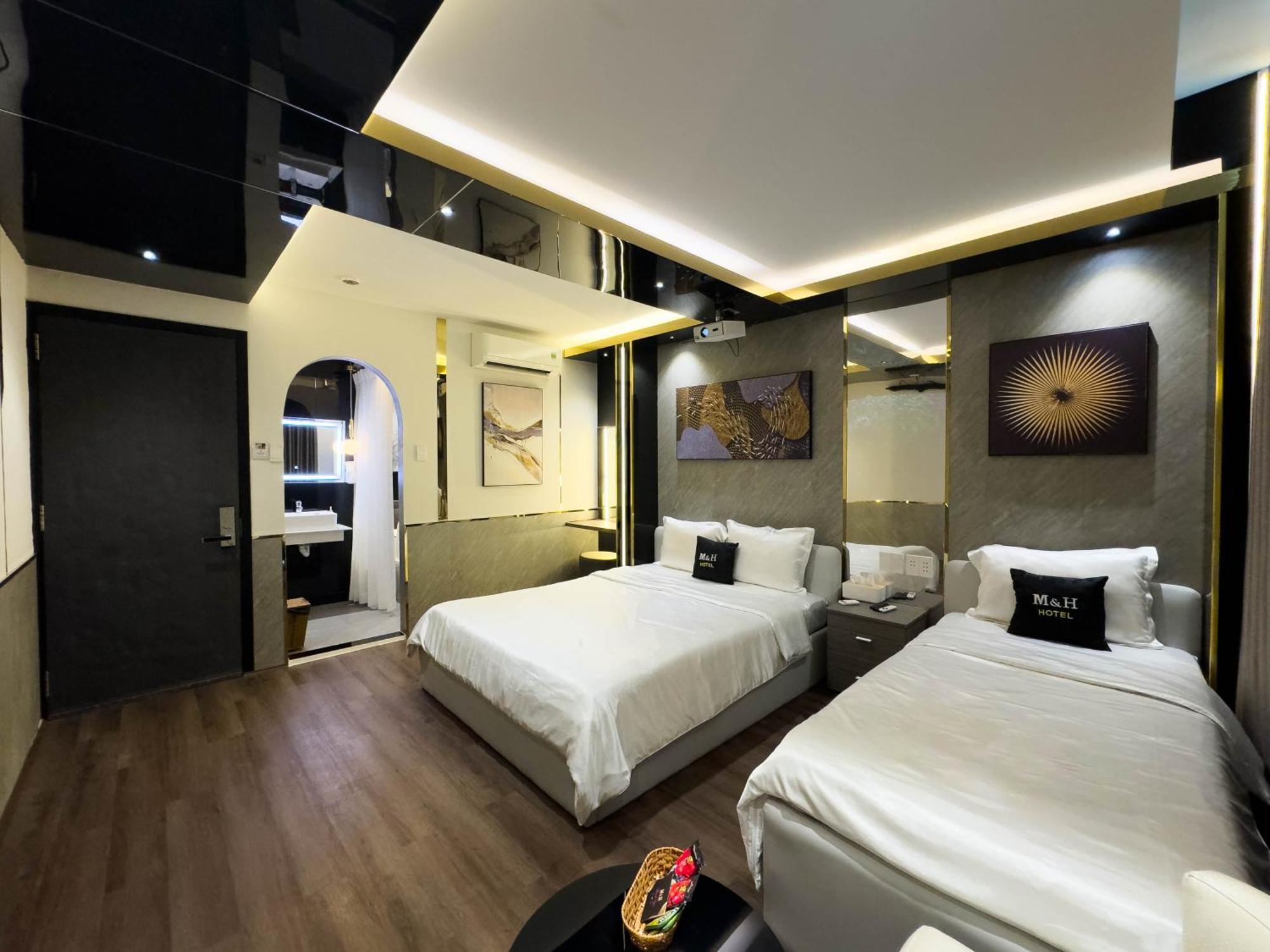 M&H Hotel Cidade de Ho Chi Minh Exterior foto